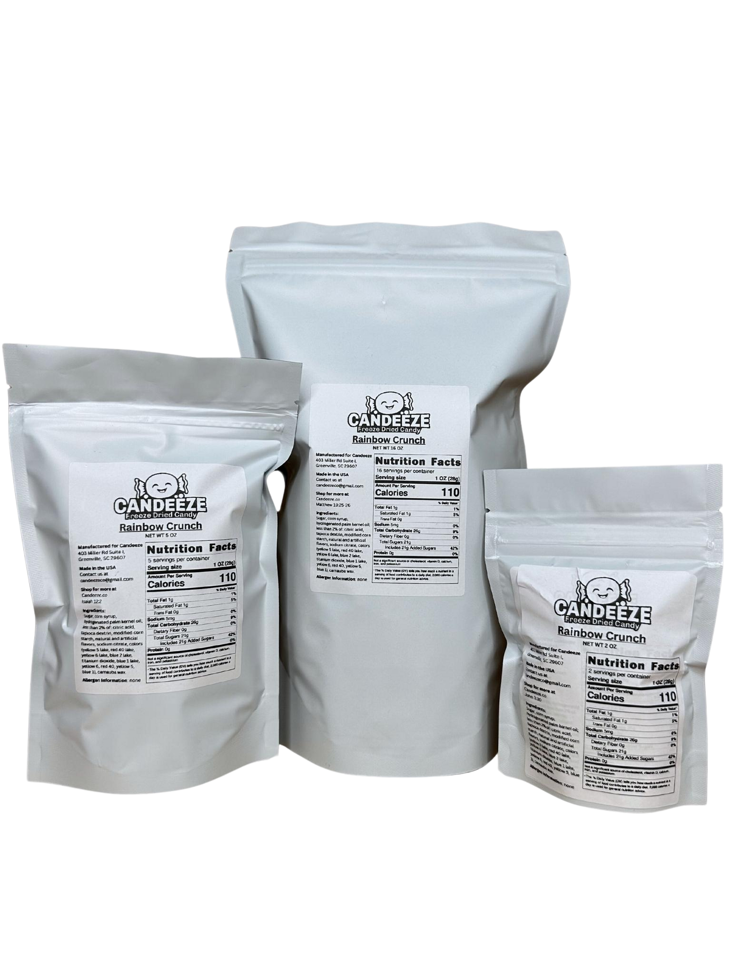 Rainbow Crunch (Freeze Dried Candy)