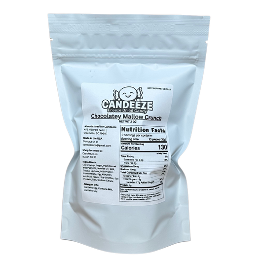 Chocolatey Mallow Crunch LARGE (Freeze Dried Candy)