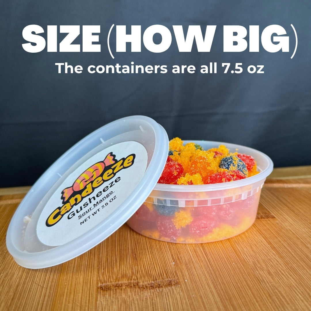 Candeeze Gusheeze Sampler Pack (5 Tubs)