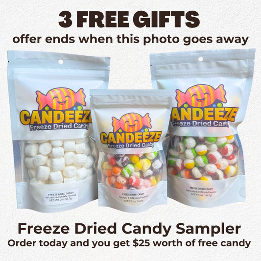 Candeeze Gusheeze Sampler Pack (5 Tubs)
