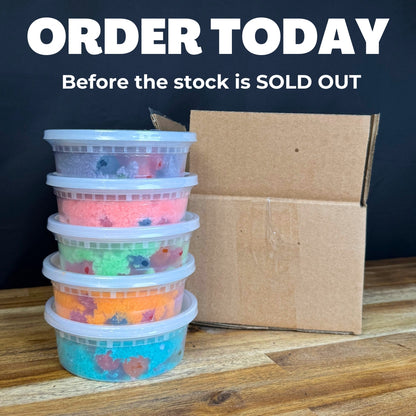 Candeeze Gusheeze Sampler Pack (5 Tubs)