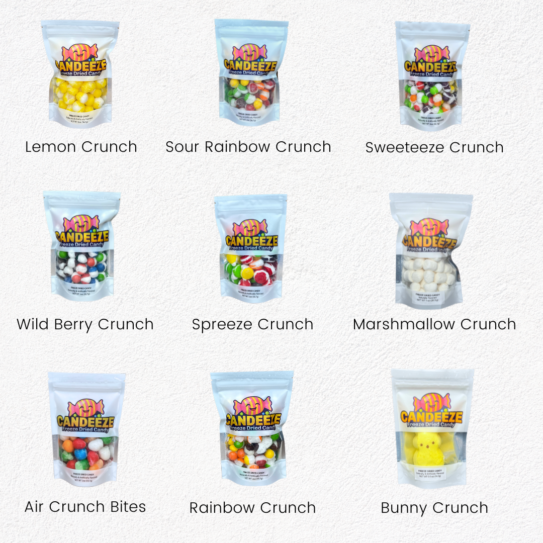 Summer Snack Pack – Freeze-Dried Candy (9 Bag Variety)