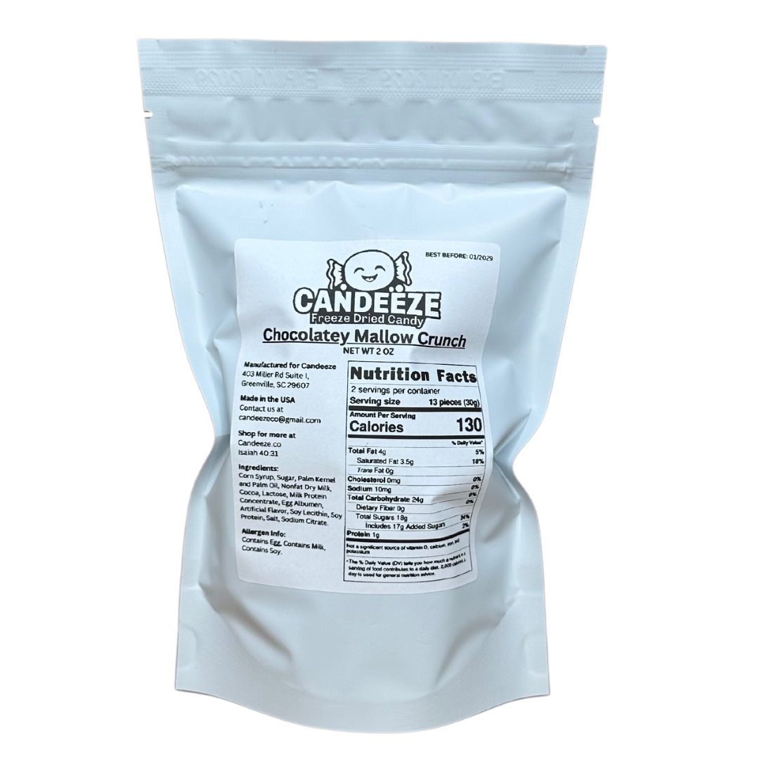 Chocolatey Mallow Crunch LARGE (Freeze Dried Candy)