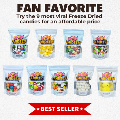Summer Snack Pack – Freeze-Dried Candy (9 Bag Variety)