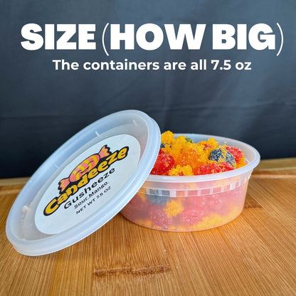 Candeeze Gusheeze Sampler Pack (5 Tubs)